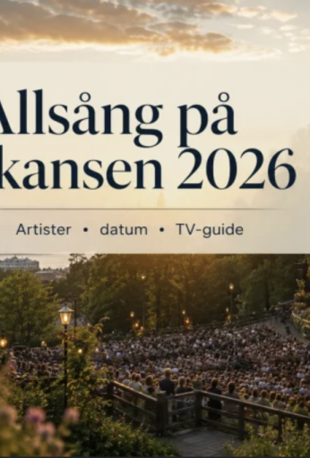 Allsång på Skansen 2026